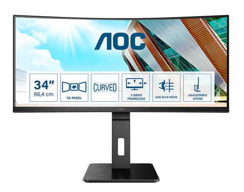 AOC P2 CU34P2A LED display 86.4 cm (34 AOC P2 CU34P2A LED display 86.4 cm (34